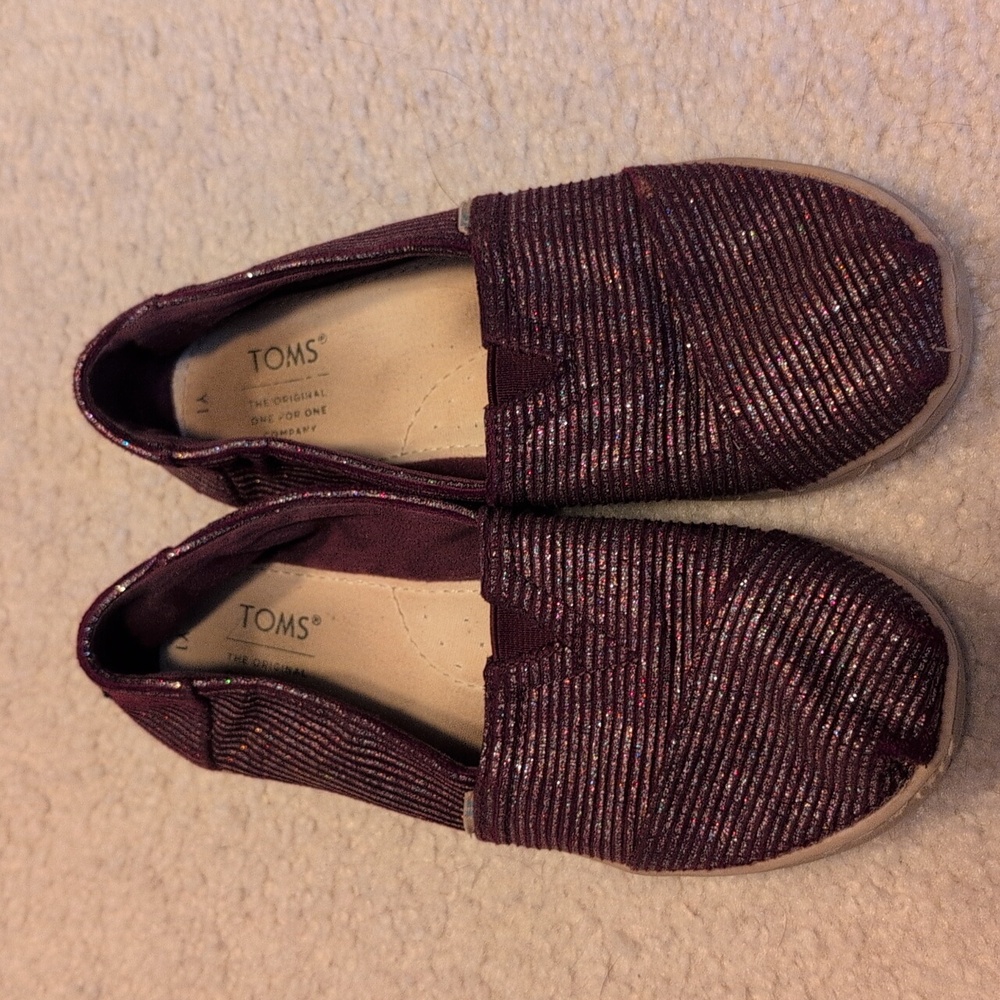 TOMS Slip - Ons, Size 1